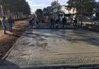 Comenzó la pavimentación de calle Las Margaritas