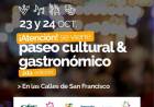 Segunda edición del Paseo Cultural y Gastronómico a cielo abierto