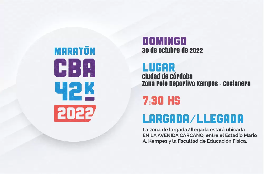 La maratón de Córdoba ya tiene más de 12 mil anotados para participar