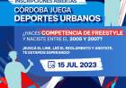 Se extienden las inscripciones a las competencias Córdoba Juega