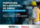 UTN San Francisco capacitará en construcción tradicional: inscripciones abiertas