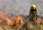 Controlaron un incendio en Falda del Carmen y no quedan focos activos
