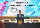 Abanderados y escoltas de la Bandera provincial recibieron la distinción Juan Bautista Bustos