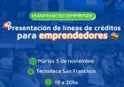 A través de diferentes acciones, San Francisco busca generar una comunidad de emprendedores