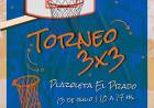 Se viene la tercera edición del torneo de basket 3x3 en barrio El Prado