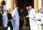 Bernarte inauguró la restauración de la Iglesia San Francisco de Asís de Plaza San Francisco