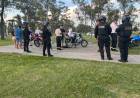 Operativo de Seguridad Vial en Av. Cervantes: retuvieron cinco motovehículos