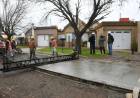 Avanza a buen ritmo la pavimentación del casco histórico de Barrio Parque