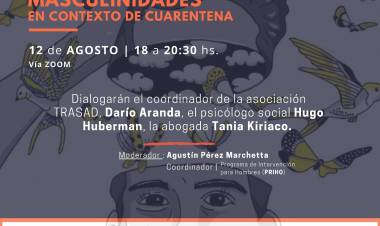 Conversatorio: ¿Revolución en las casas? Masculinidades en contexto de cuarentena