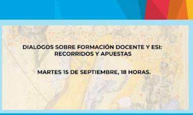 Invitan a conversatorio sobre Formación Docente y ESI
