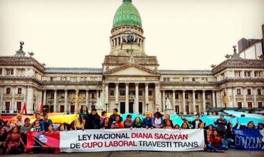 Diputados aprobó y envió al Senado el proyecto de ley sobre cupo laboral travesti trans