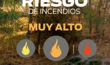 Sigue siendo alto el riesgo de incendios en nuestra provincia