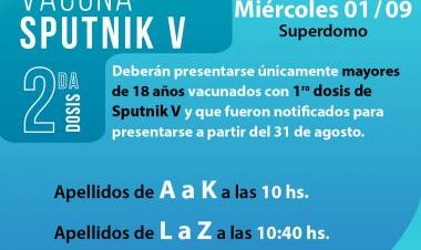 Tres Operativos de Vacunación COVID 19