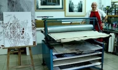 Galardón internacional para un artista argentino por su aporte al grabado contemporáneo