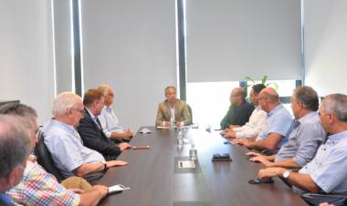Bernarte se reunió con integrantes del Parque Industrial San Francisco