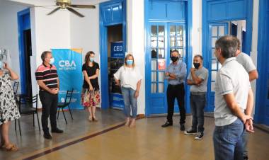 El intendente Bernarte visitó las instalaciones del Ce.De.R. San Francisco