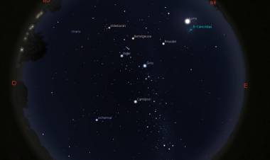 Observatorio de la UTN: El mapa del cielo de febrero