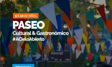 Segundo Paseo Cultural y Gastronómico a Cielo Abierto