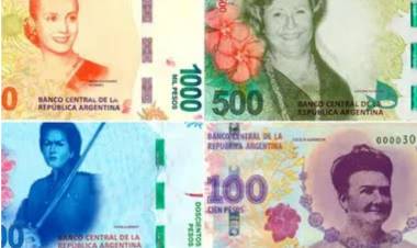 Fernández presenta los nuevos billetes con imágenes de próceres y heroínas