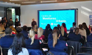 Se capacitó al personal que estará abocado a la Central de Monitoreo Urbano
