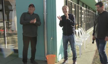 Tras una espera de 70 años, el Club de Cazadores cuenta con el servicio de agua potable