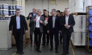 Bernarte recorrió la empresa Héctor Codini S.A.