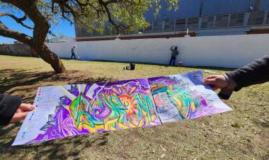 Los Murales de Cervantes: desde el sábado el paseo sumará color en sus paredes