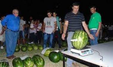 Confirman la Fiesta Provincial de la Sandía para el 14 y 15 de enero