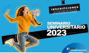 Inscripciones abiertas para estudiar en la UTN San Francisco