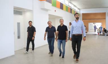 Supervisaron el avance de las escuelas ProA