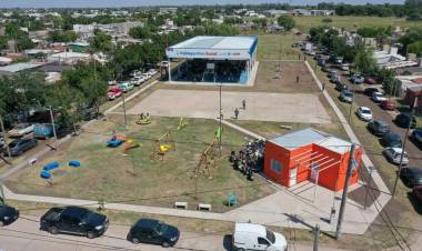Se inauguró el primer Polideportivo Social en san Francisco