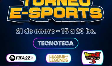 Primer Torneo de E-SPORTS en la ciudad