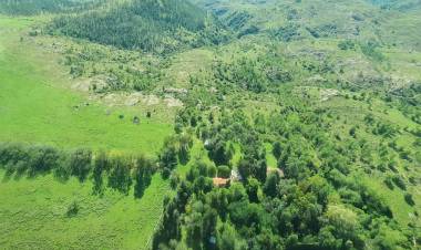 Relevamiento aéreo para planificar el combate del fuego