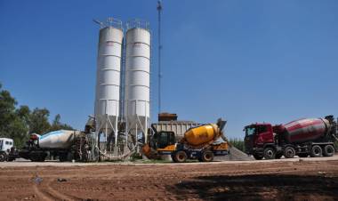 El municipio amplía su Planta Hormigonera