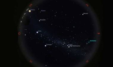 Observatorio Astronómico de la UTN: Mapa del cielo de mayo