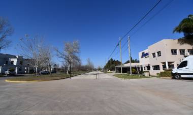 Quedó inaugurado el tramo oeste del acceso principal norte del Parque Industrial