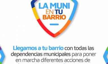 “La Muni en tu barrio”: la cuarta jornada del programa municipal se realiza en barrio Cottolengo
