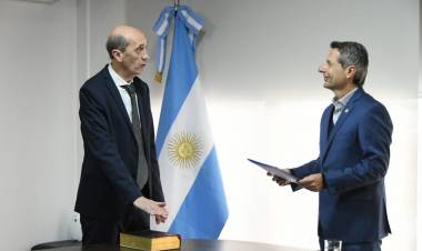 Gustavo Colombatti juró como asesor letrado municipal