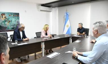 Bernarte recibió a la cónsul general de Italia en Córdoba