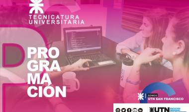 El martes comienza el seminario de ingreso 2025 a la Tecnicatura Superior en Programación en UTN San Francisco
