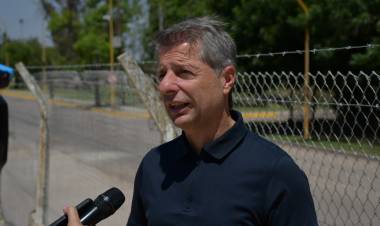 Se inauguró el recambio total del alambrado perimetral del Polideportivo Municipal