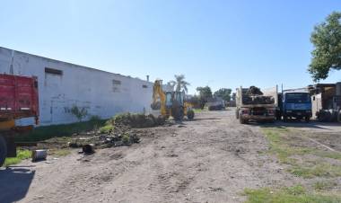 Se realizan obras en canales pluviales del noroeste de la ciudad