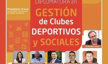Se presentó la Diplomatura en Gestión de Clubes Deportivos y Sociales