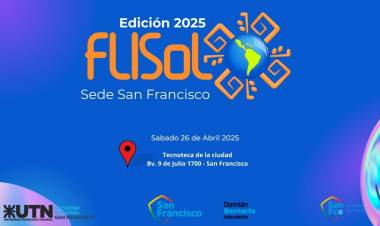 San Francisco será sede del FLISoL 2025: un evento que promueve el software libre