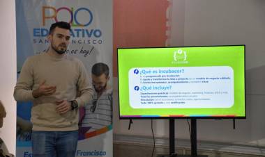 IncubaCor busca acompañar y potenciar a más emprendedores de San Francisco y la región