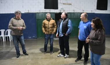 El trabajo conjunto con los centros vecinales se profundiza día a día