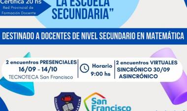 “Geometría con sentido”: capacitación gratuita con puntaje para docentes de Matemática