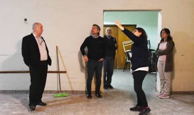 Bernarte recorrió el Cottolengo Don Orione y se comprometió a trabajar en conjunto para recuperar las instalaciones