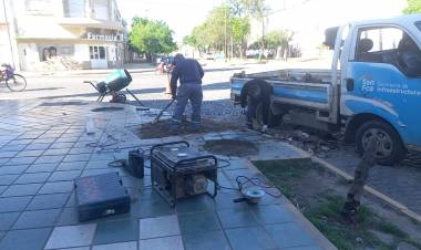 Avanza la última etapa del plan de construcción de rampas de accesibilidad en distintos puntos de la ciudad