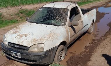Guardia Local y Policía Rural recuperaron una camioneta robada en Devoto